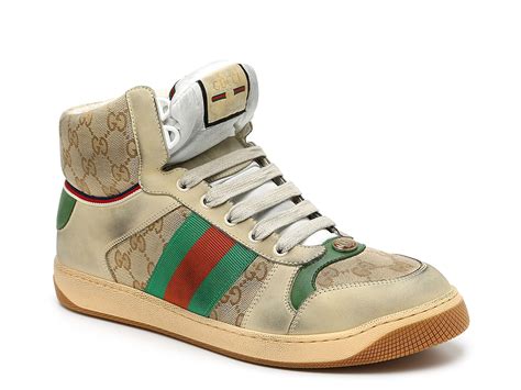 gucci screener|gucci screener sneakers high top.